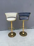 Velvet Mai Girma Mai Juyawa Bar Stool - Sabo - 1