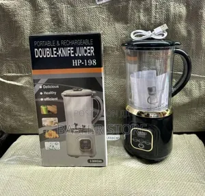 Rechargeable Double Blade Juice Blender - 1000ml