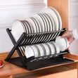 Foldable Dish Rack - Wurin Ajiye Kayan Abinci - 1