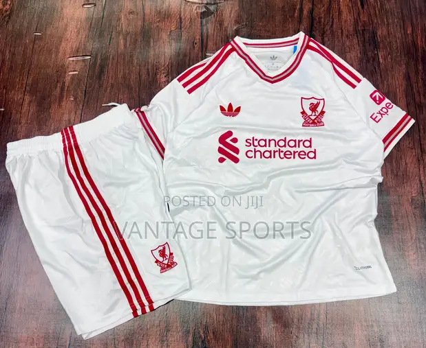 Liverpool FC 2026/27 Kids Away Jersey - Free Customization - 1