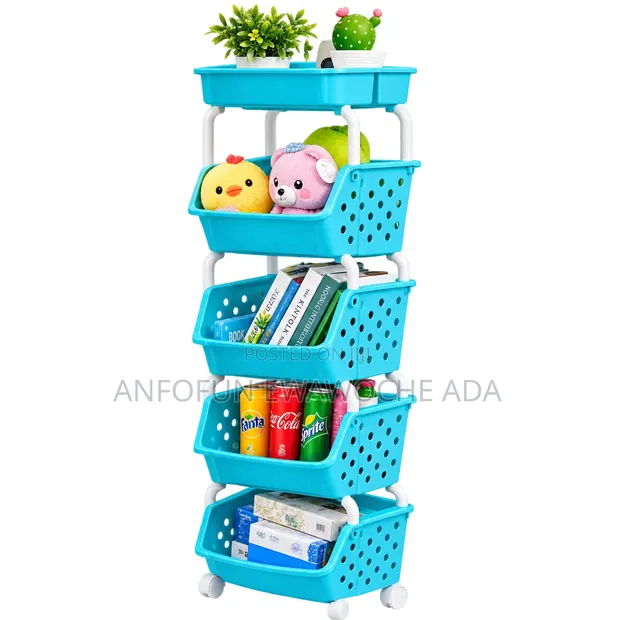 Smart Space-Saving Storage Rack Organizer - 1