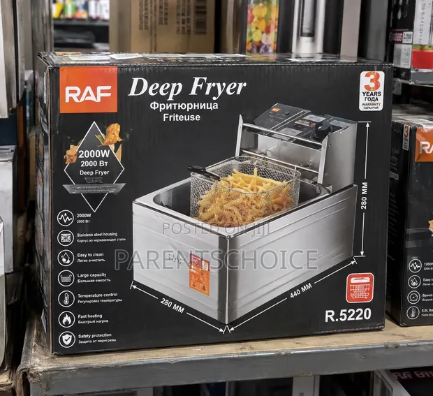 RAF 2000W Deep Fryer - Brand New - 1