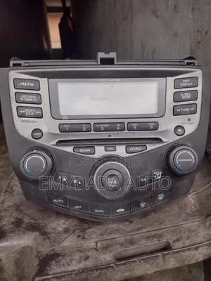 Rediyo Mota na Honda Accord 2003 (Amfani)