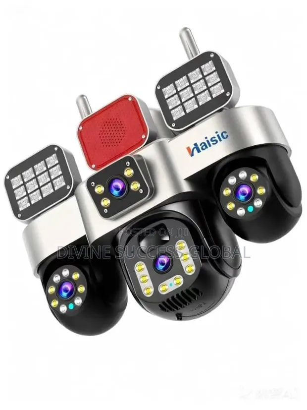Haisic A93 4G Mai Hankali CCTV Kamera tare da WiFi - 1