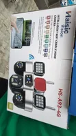 Haisic A93 4G Mai Hankali CCTV Kamera tare da WiFi - 2