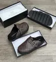 Coach Leather Buckle Clogs in Signature Jacquard - 1