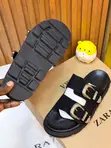 Zara Double Strap Slides - Black - 3