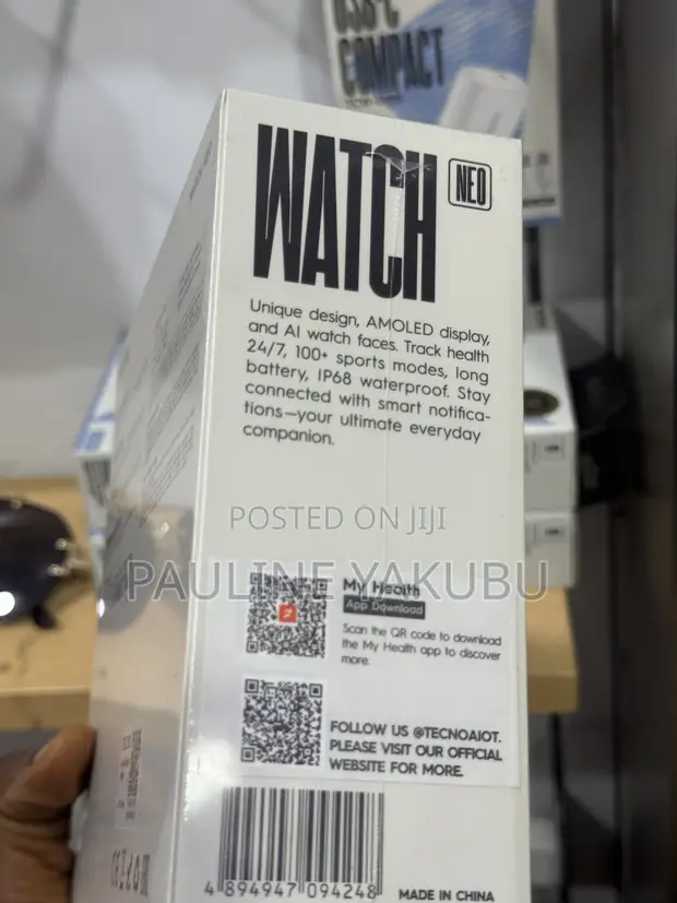 Tecno Watch Neo Smartwatch - 1