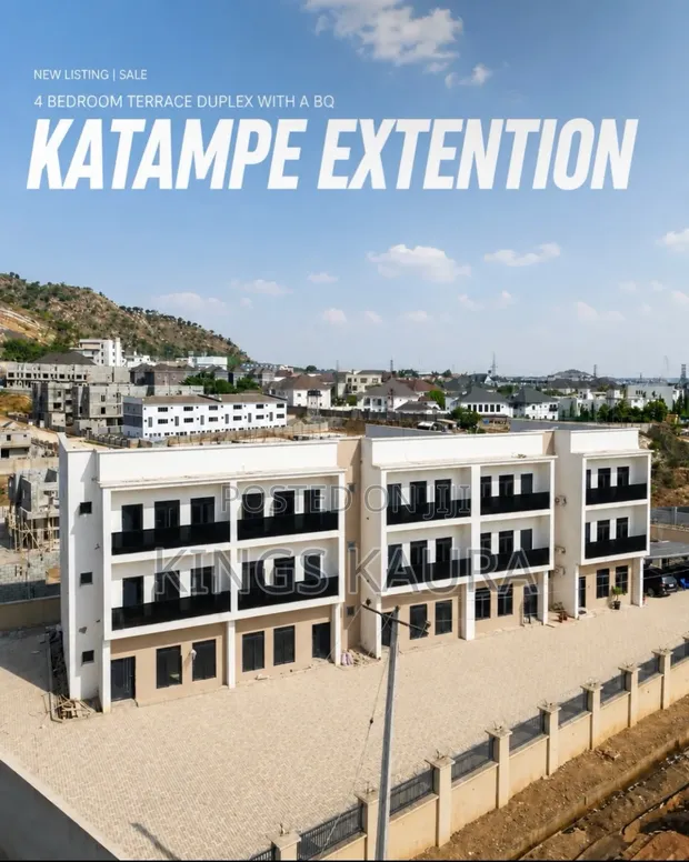4-Bedroom Terrace Duplex for Sale in Katampe Extension, Abuja - 1