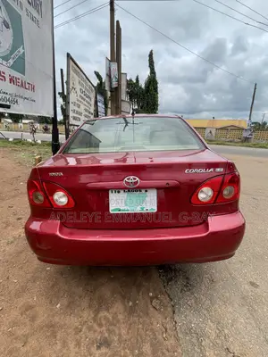 2005 Toyota Corolla Burgundy