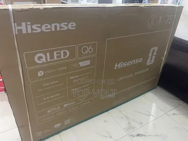 Hisense 75-inch QLED Digital Smart TV - 1