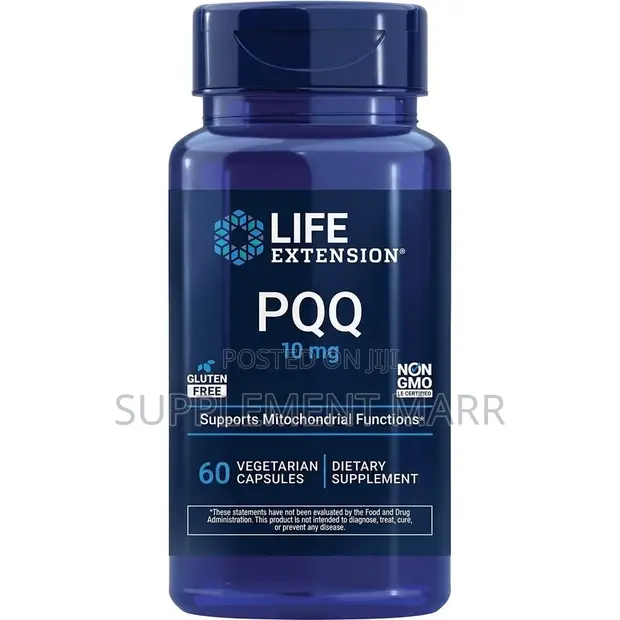 PQQ 10mg Pyrroloquinoline Quinone X60 Kapsul - 1