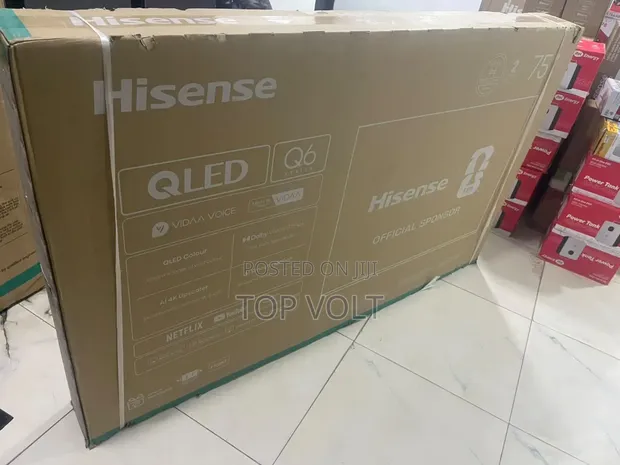 Hisense 75 Inch QLED Google Smart TV - 1