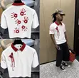 Designer Jini Da Hannun Alama Zane Polo Riga - 1