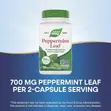 Nature's Way Peppermint Leaf 100 Capsules - 1