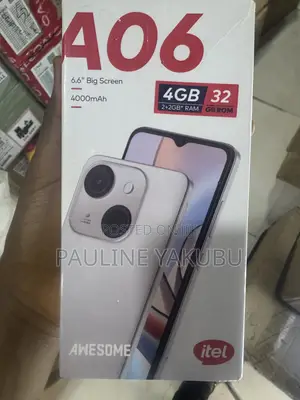 New Itel A06 32GB Black