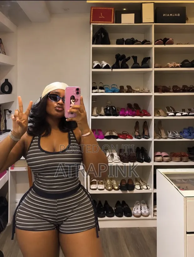 2pcs Short and Crop Top Set - 1