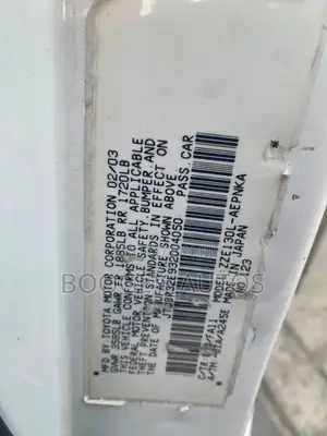 Toyota Corolla 2003 White