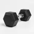 Hex Dumbbell Fixed Weight Strength Training Gym Equipment - 2