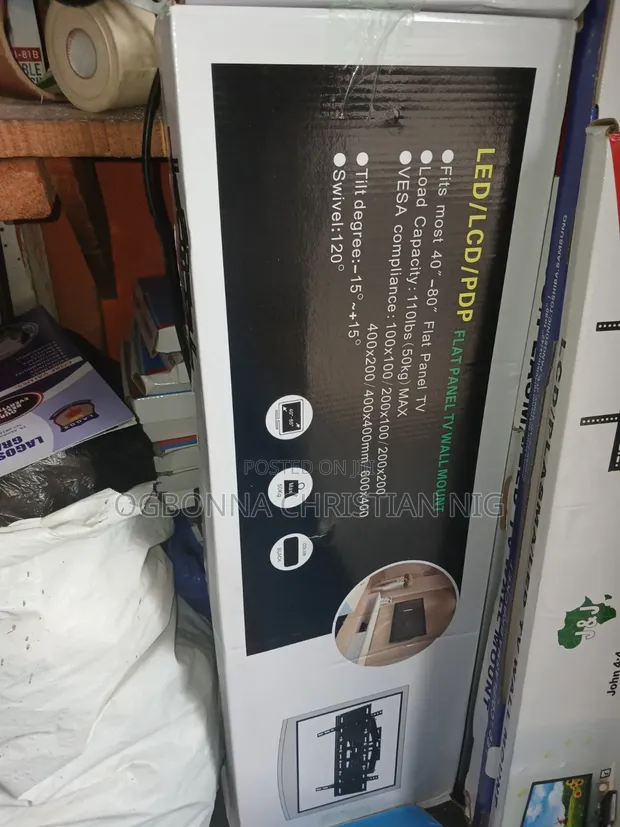 TV Movable Wall Mount for 75-inch TVs - 1