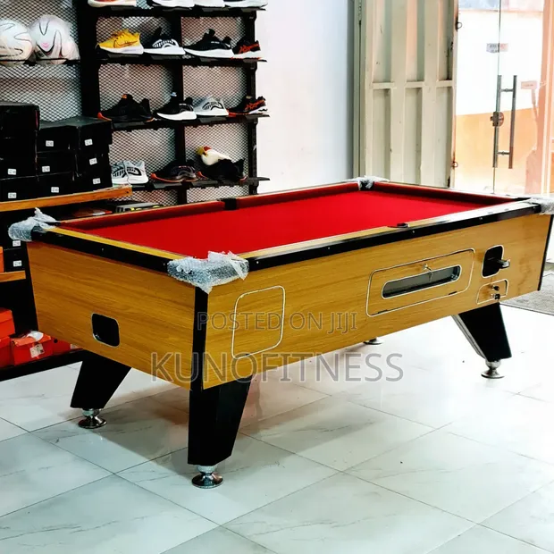 7ft Coin-Operated Snooker Table - Nigerian Made - 1