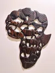 African Activities Relief Sculpture Wall Frame - 4