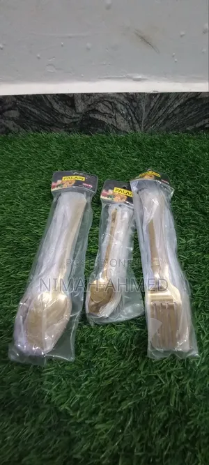 Gold Coloured Stainless Steel Cutlery Set