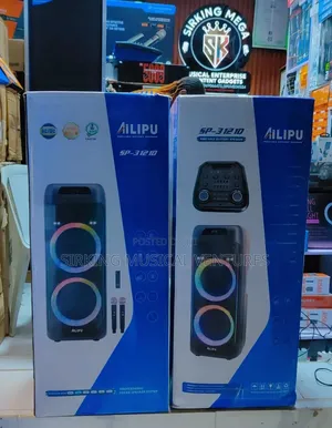 Double Alipu PA System with 2 Wireless Microphones