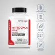 Nitric Oxide Max 3000mg 120 Capsules L-Arginine & L-Citrulline - 1