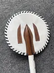 Traditional Igbo Small Size African Handfan for Kids - 3