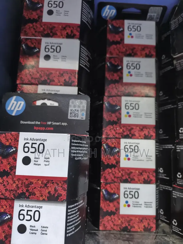 HP 650 Ink Cartridge - 1