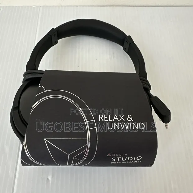 Delta Studio Premium Over-Ear Wired Headphones - 1
