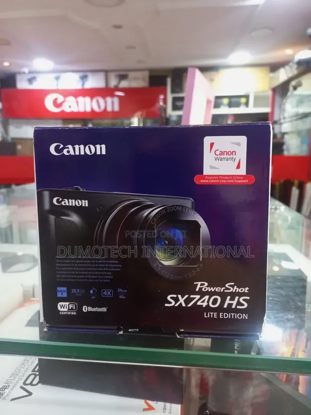 Canon PowerShot SX740 HS Digital Camera - 1