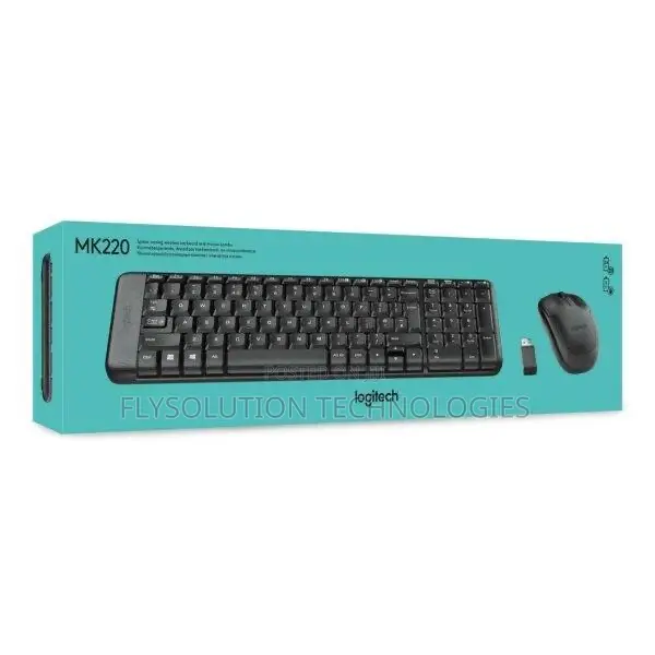 Logitech MK220 Wireless Keyboard and Mouse Combo - 1