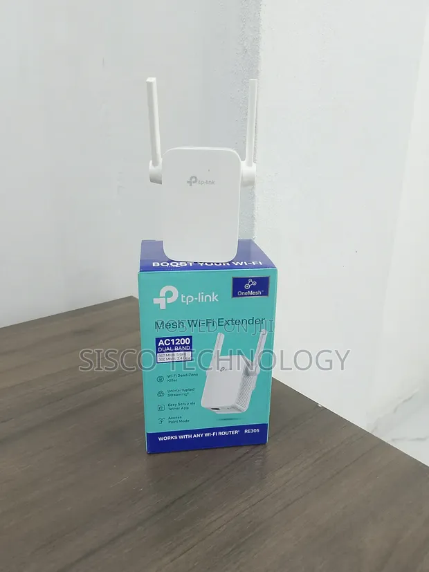 TP-Link AC1200 Mesh WiFi Extender - 1