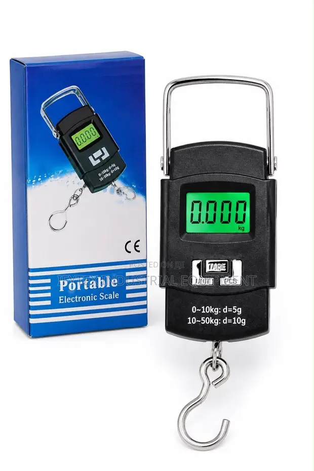 Portable Electronic Hanging Scale 50kg - 1
