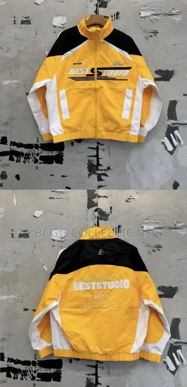 BESTSTUDIO Motorsport Jaket Mai Launi Daban-daban - 1