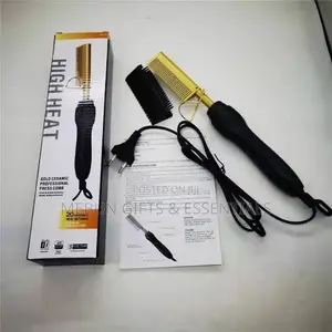 Electric Hot Comb for Hair Straightening