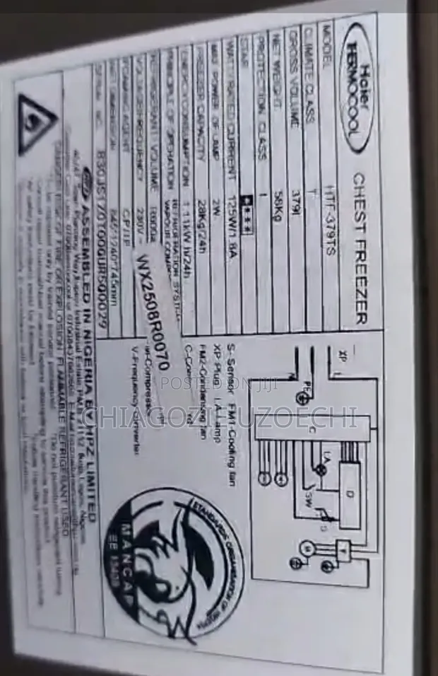 Thermocool Inverter Freezer - 1