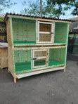 Wooden Chicken Cage Design - Brand New - 2