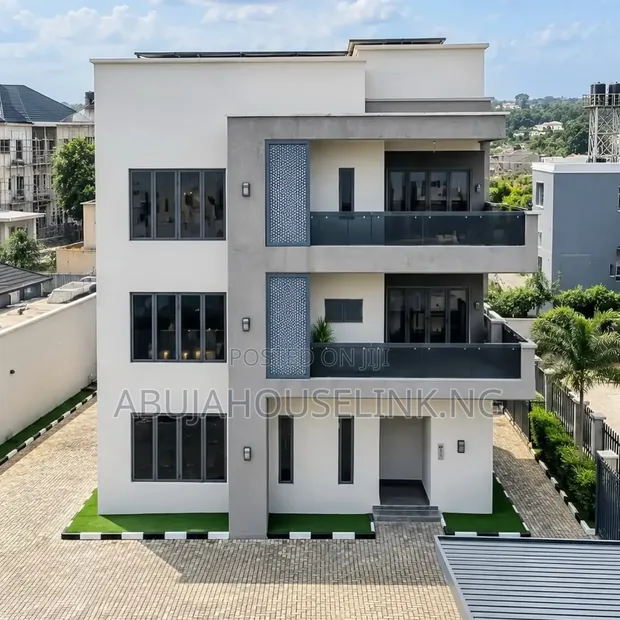 Newly Built 5-Bedroom Duplex with BQ in Wuye, Abuja - 1
