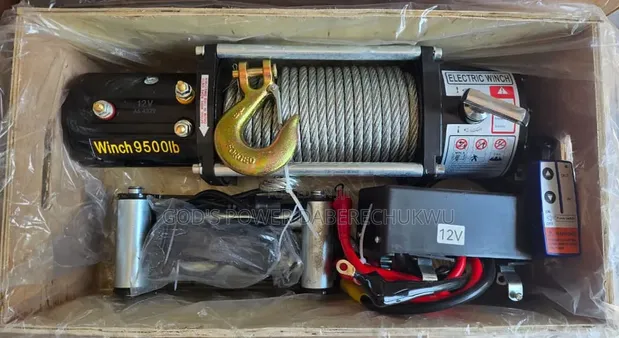Electric Winch 6000 LBS 12V - 1