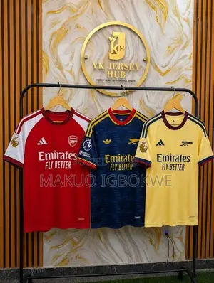 High Quality Arsenal Jerseys - Home & Away