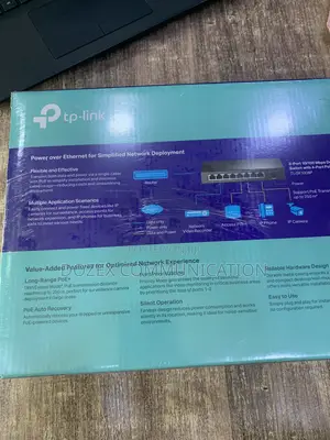 TP-Link TL-SF1008P 8-Port PoE+ Switch