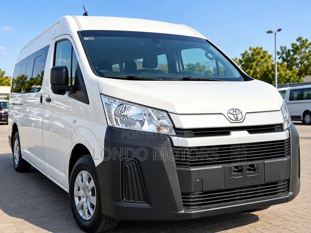 Toyota HiAce 2023 High Roof Automatic Passenger Bus - 1