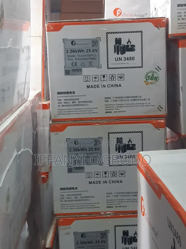 Felicitysolar 2.5kWh 25.6V Solar Battery - 1