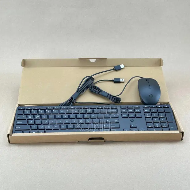 HP 150 Wired Mouse and Keyboard Combo Set - 1