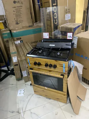 Maxi 60x60cm 3+1 Standing Gas Cooker with Auto Ignition