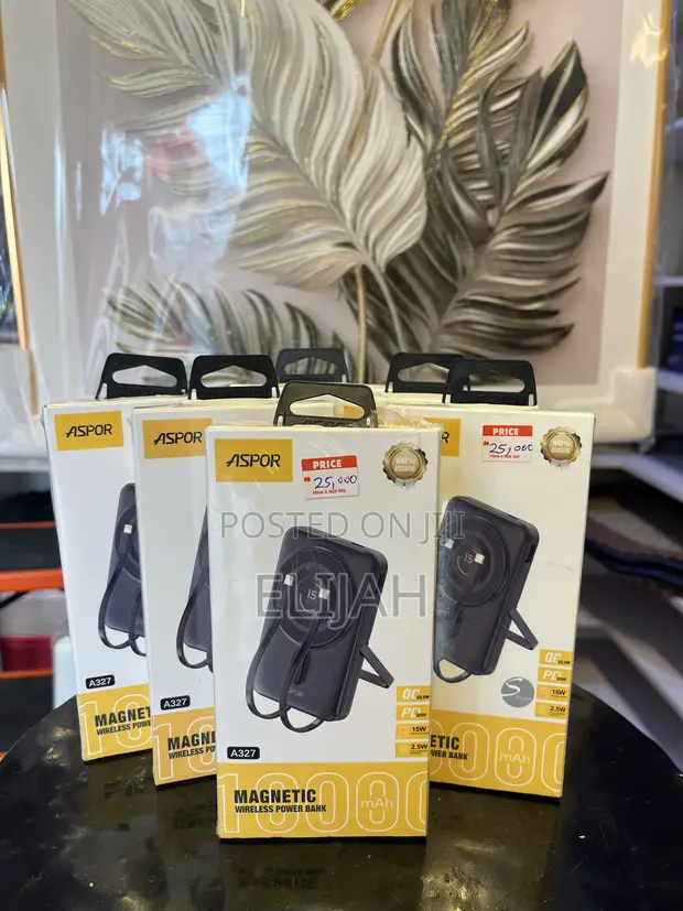Aspor Power Bank - Black - 1