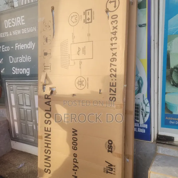 Bona / Sunshine 600W N-Type Solar Panel - 1